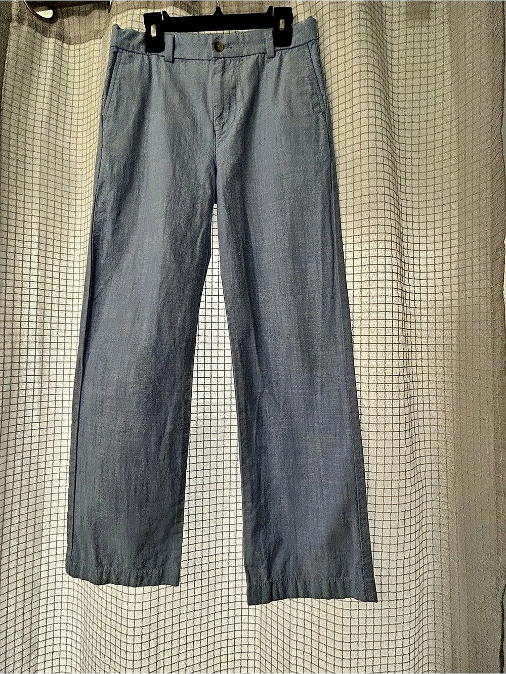 Boys Vineyard Vines Cotton Dress Pants in Blue Size 14